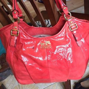 Coach Patent Leather Hobo